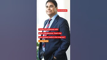 Vijay Kedia’s Golden Rule of Investing 🧠📈 #youtubeshorts