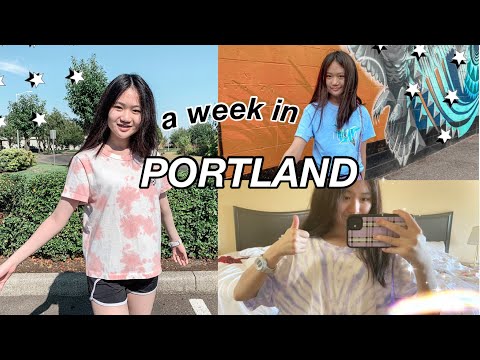 spending a week in PORTLAND vlog | ItsMeVicky