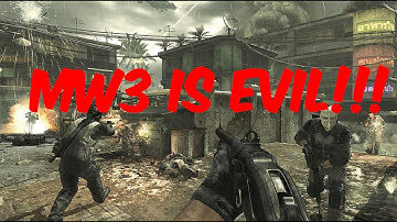 THIS GAME IS EVIL!! (MW3/BO2 Funny Moments and Fails, With a Clip)
