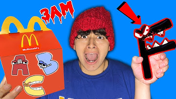 DO NOT ORDER ALPHABET LORE A-Z HAPPY MEAL AT 3AM!! (F ATTACKED US IN REAL LIFE!)