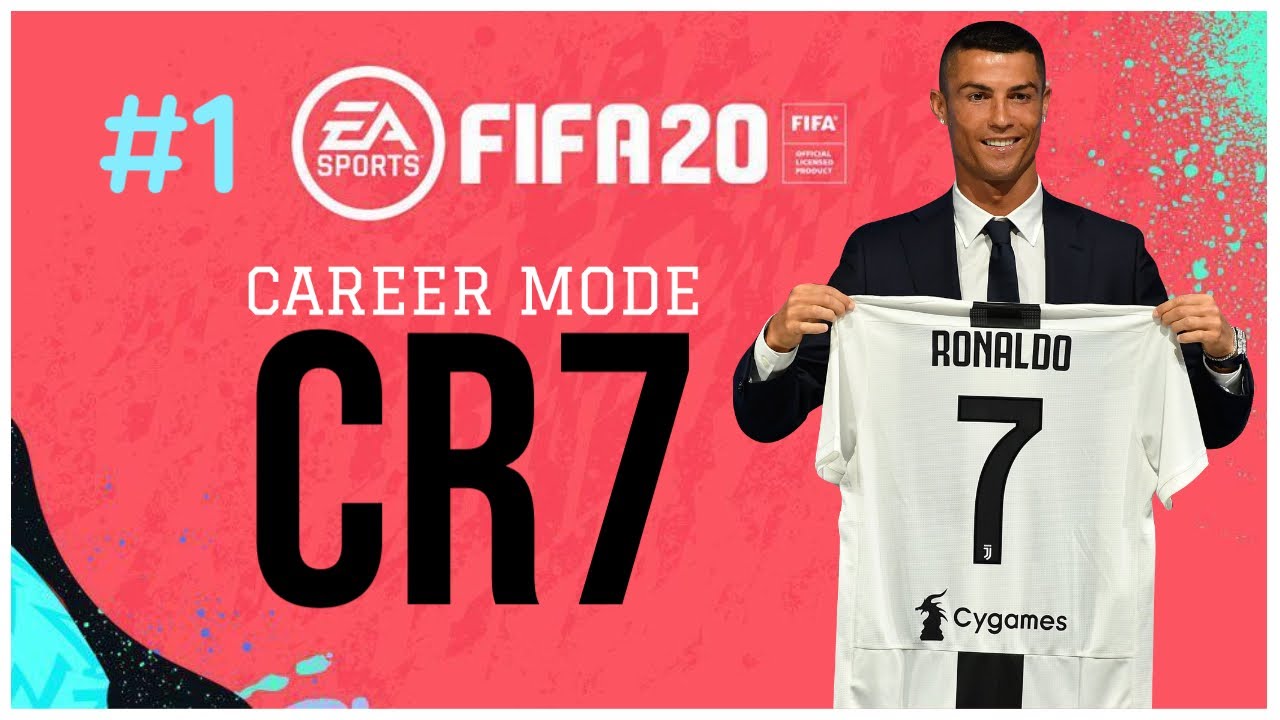 FIFA 20 Gameplay PS4 CAREER MODE CRISTIANO RONALDO YouTube