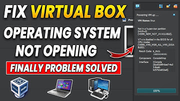 Hoe het probleem met het openen van Virtual Box OS op te lossen | Virtual Box opent niet Code 0x8...