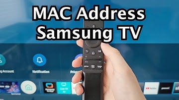 How to Find MAC Address on Samsung Smart TV!