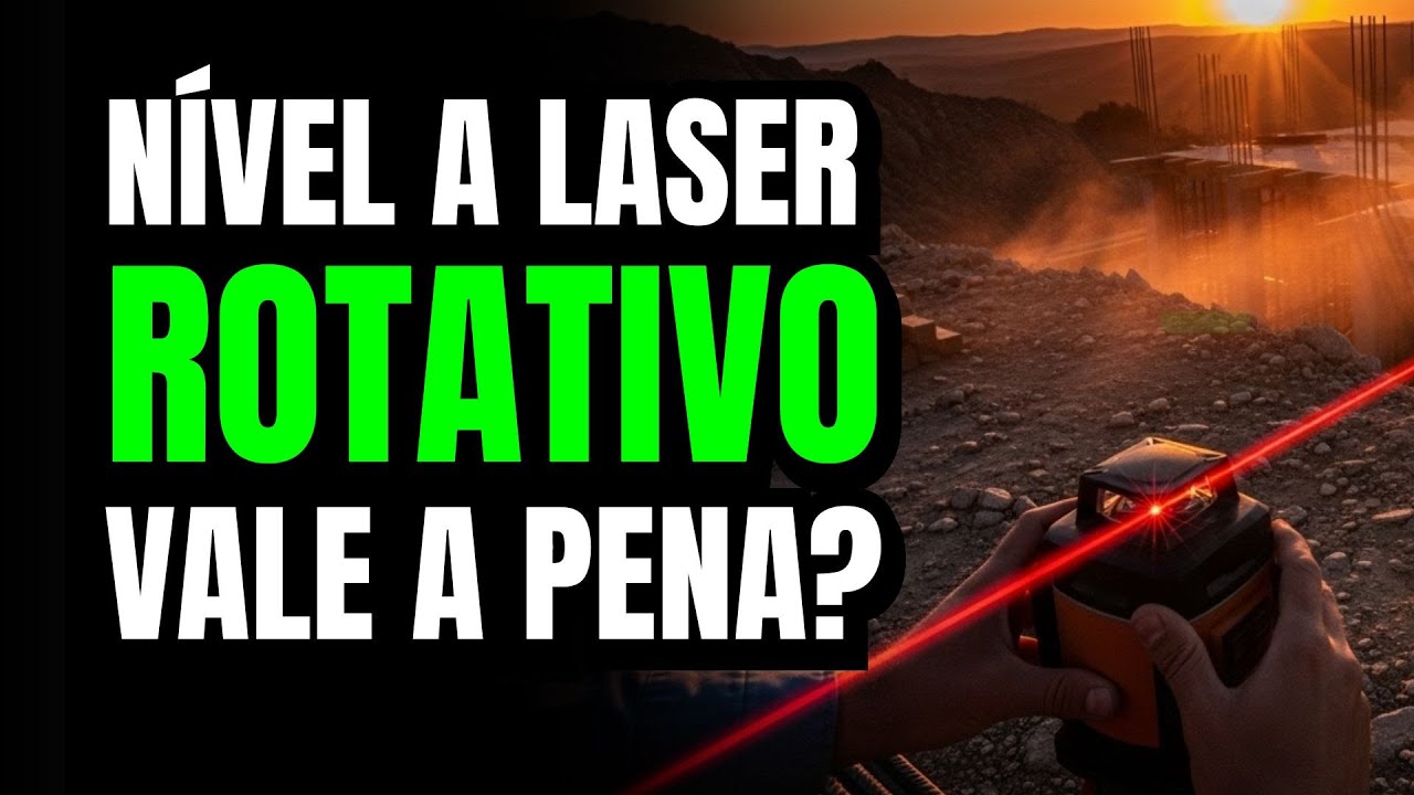 NÍVEL A LASER ROTATIVO: Vale Mesmo a Pena? É a Melhor Opção? Descubra antes de comprar!
