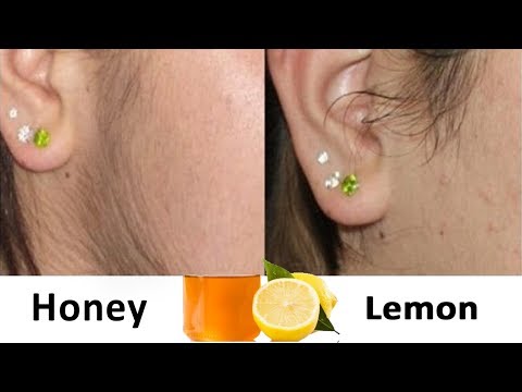 How To Use Honey And Lemon For Facial Hair Remove