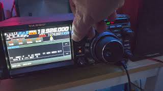M12 Moscow Russia SPY numbers station in CW Morse Code Yaesu FTdx10 13926 kHz Shortwave