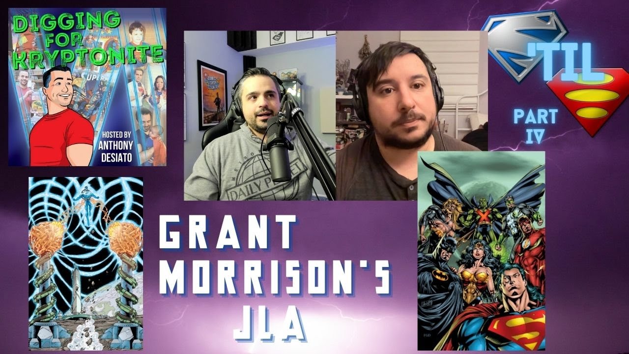 JLA by Grant Morrison (Electric 'Til One Million IV) | DIGGING FOR KRYPTONITE Podcast