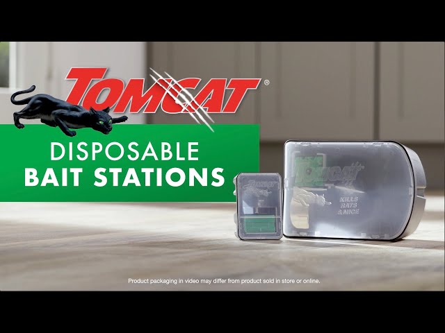 How To Use Tomcat Disposable Rat And Mouse Bait Stations