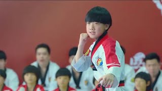 Chinese Young Teen Boys Fighting Chinese Acrobats