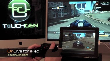 Onlive for iPad - with Bluetooth Controller