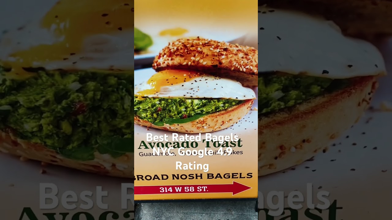 Best Bagels NYC Rated 4.9 Google Rated 