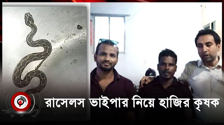 আ’লীগের পুরস্কার পেতে জীবন্ত রাসেলস ভাইপার নিয়ে হাজির কৃষক | Jago News