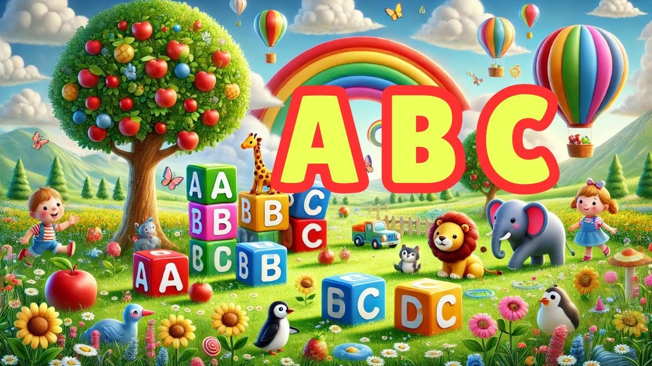 ABC Alphabet Song for Kids | A to Z Alphabet Song | 3D ABC Animation ...