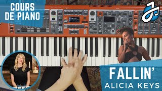 APPRENDRE À JOUER «FALLIN'» DE ALICIA KEYS AU PIANO - Cours/tutoriel de Piano