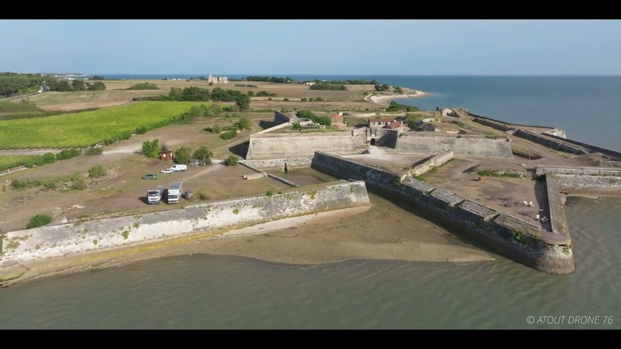 Île de Ré - Drone - Fort La Prée - Cinématique 4k - Aerial footage - Sept 2023