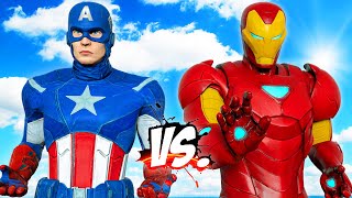 IRON MAN vs CAPTAIN AMERICA - EPIC BATTLE screenshot 4