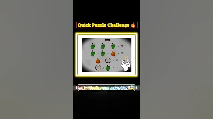 ✨Only Smart People Can Solve This Puzzle 👀 | IQ Test #shorts #trendingreels #viral