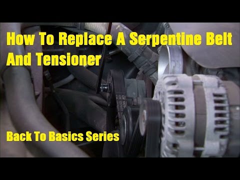 Replacing A Serpentine Belt & Tensioner - Wrenchin' Up Back To Basics