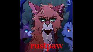 rustpaw vs rusty #vistas #humor #viral #memes #xd #edit #shrots #cat #warriorcats