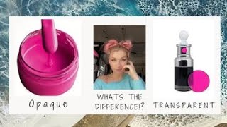 Translucent VS Opaque Resin Pigments - The Difference and When To Use #ResinArt
