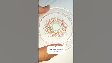 Three color combinations #spirograph #satisfying #asmr #relax #art #oddlysatisfying #shorts
