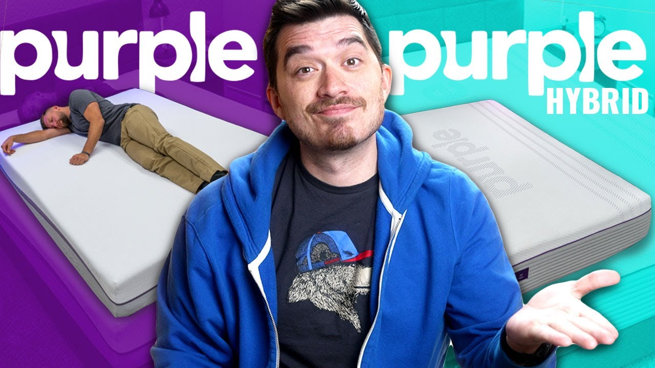 Original Purple vs Purple Hybrid 1 Mattress Review YouTube