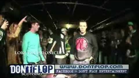 SCOTTISH BATTLE RAP - BEST PUNCHLINES - PART 1 - DONT FLOP UK-BADMOUTH BATTLES-COMPLEX 2013