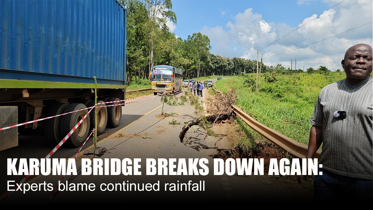 Мост Карума снова обрушился: эксперты считают, что причиной стали продолжающиеся дожди 