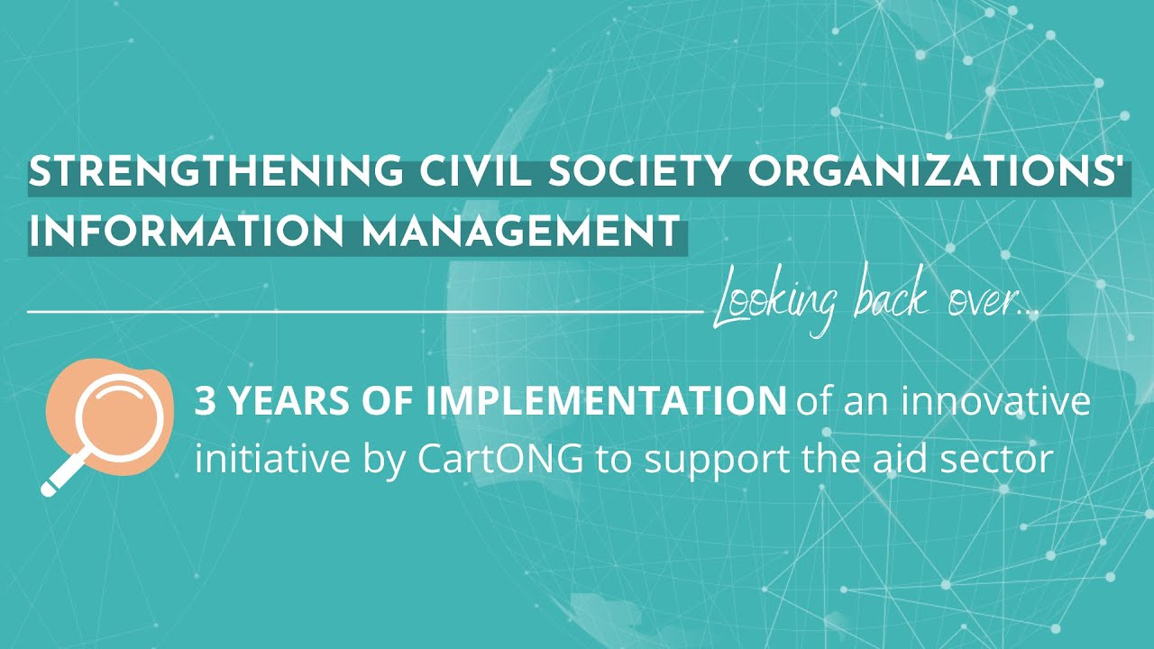 Strengthening CSOs Information Management: achievements, feedback ...