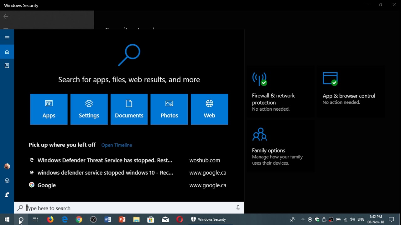 Windows 10 How To Fix Broken Defender Security Threat Service That Stopped You Windows 10 How To Fix Broken Defender Security Threat Service That Stopped You