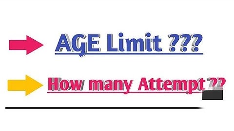 AGE LIMIT FOR NEET 2022,HOW MANY ATTEMPTS FOR NEET 2022