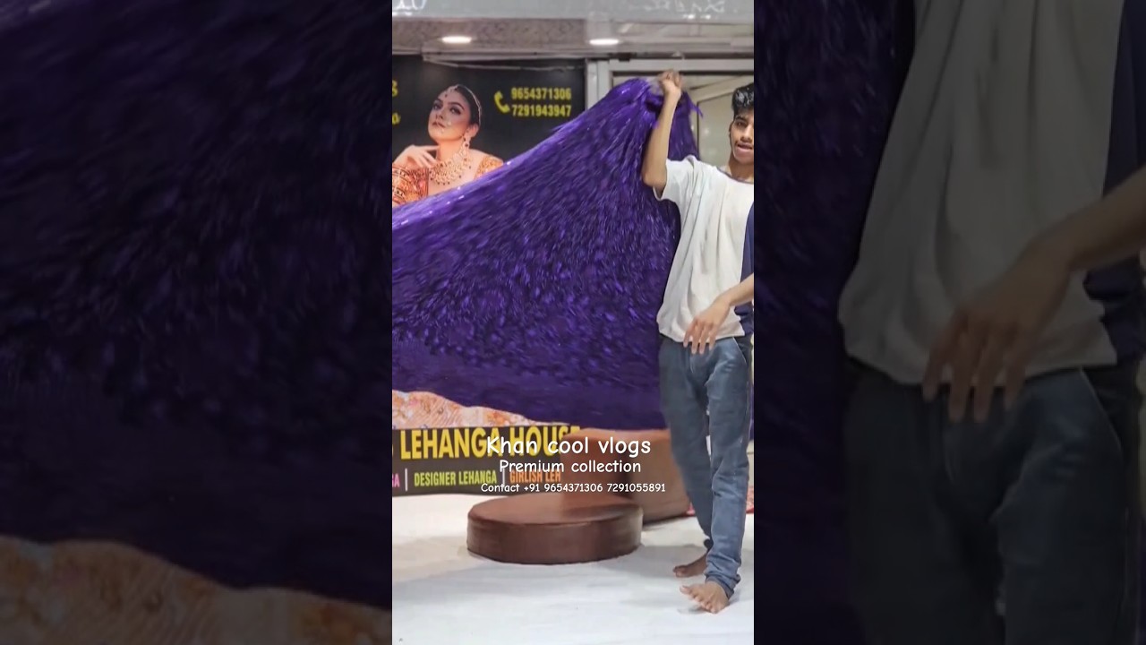 Designer Purple lehenga 💜 