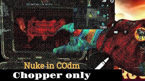 Easy Nuke with Chopper LMG 🔱 in 10 v 10 Rust Map ✨️🔥 (Best Chopper gunsmith ever)