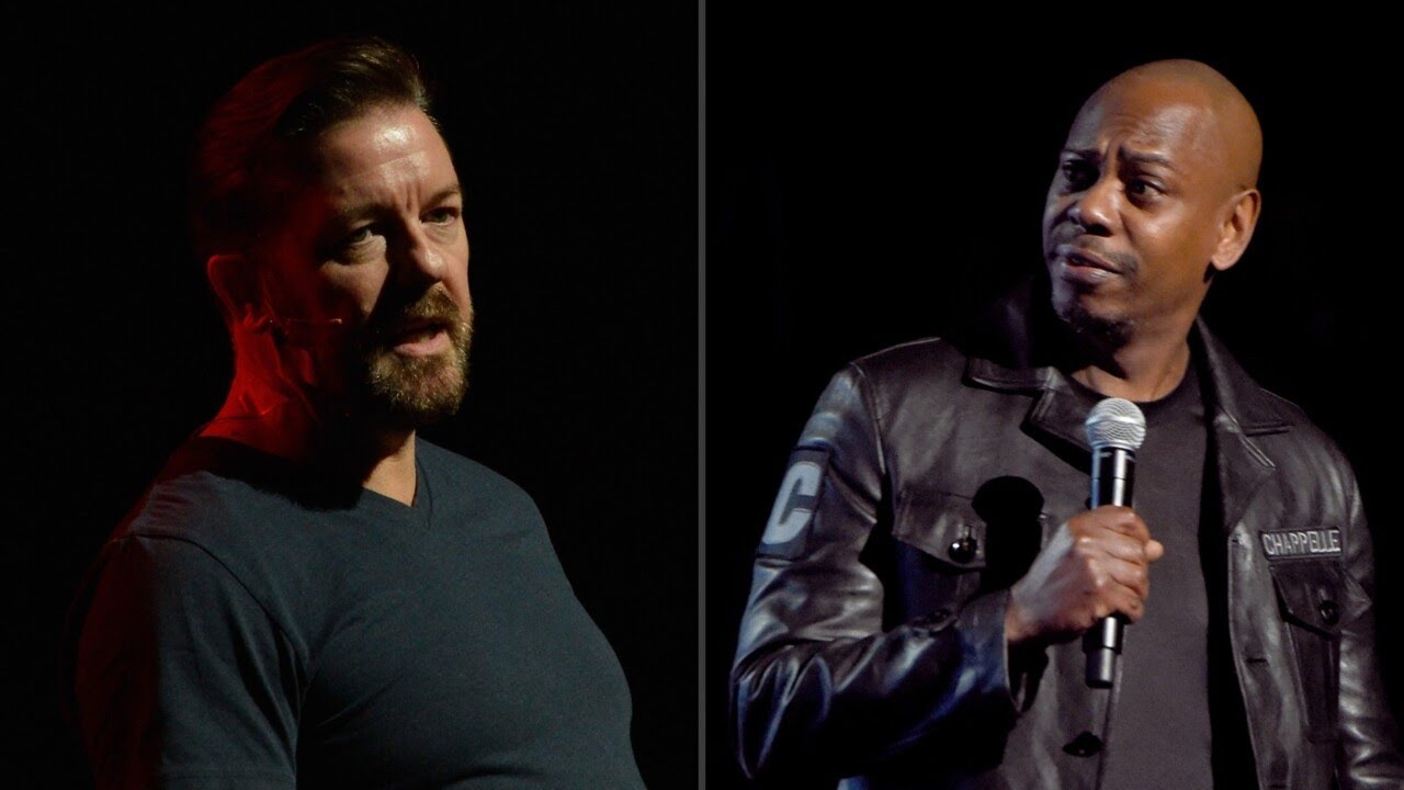 Comedy specials by Ricky Gervais and Dave Chapelle causing ‘furious