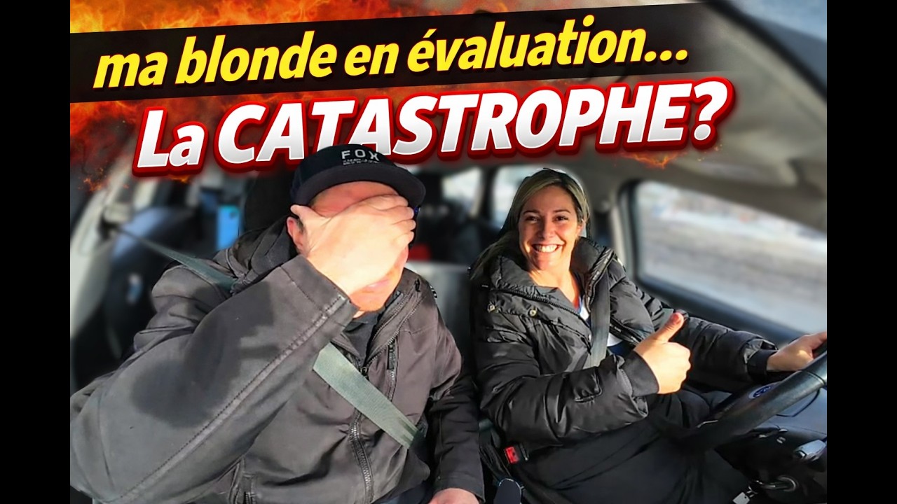 Ma blonde en Évaluation... CATASTROPHE ou SUCCÈS?
