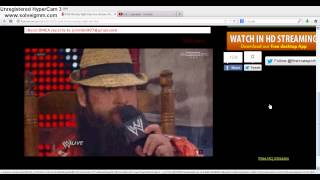 WWE RAW 14\/10\/13 - THE WYATT AND THE MIZ BATTLE