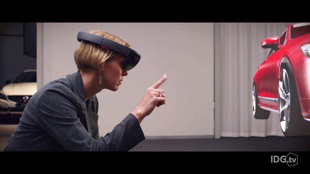 Microsoft Hololens demo