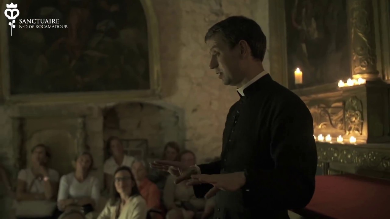 La visite nocturne du Sanctuaire ND de Rocamadour - YouTube