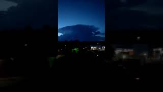 fenomena disaat mau hujan#petir#badai#awan