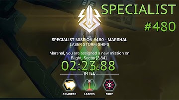 specialist #480 (LASER MOON SHIPS) - LAMBDA XANIEA - Phoenix 2 - Marshal S4