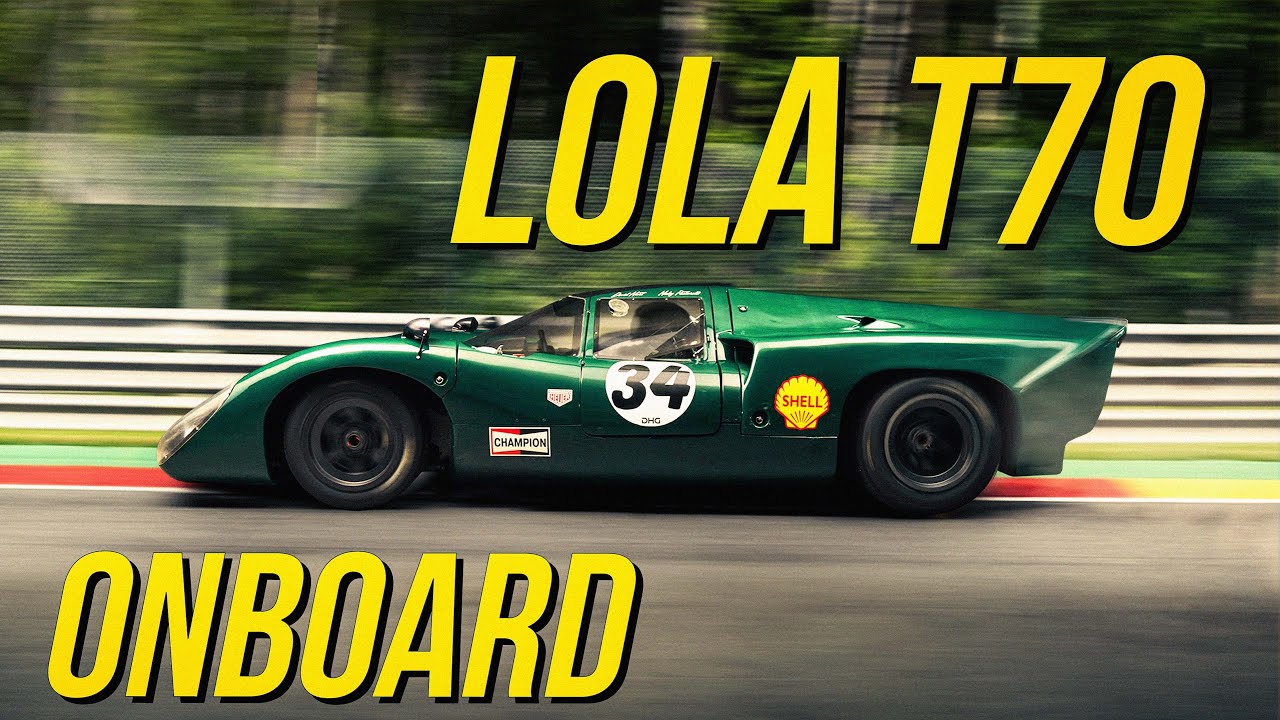 Onboard: Lola T70 qualifying lap on Spa