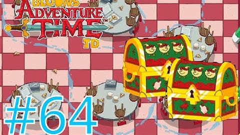 Ghosts in christmas - Bloons Adventure time TD gameplay part 64 (No commentary)