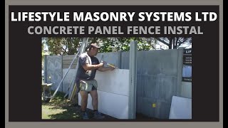 Creating a Solid Investment.The LMS50 is the most versatile & cost efficient way to build a solid concrete fence. #solid #solid fence #