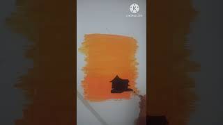 How to Draw Watercolor Sunset Scenery @MdsaadMalik-j3t #painting