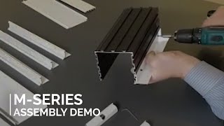 Blindspace M Series Assembly Demonstration