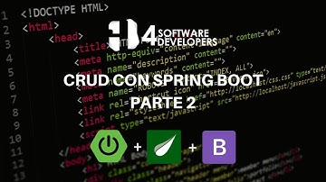 Spring Framework en Español - CRUD Spring Boot, Thymeleaf y Bootstrap Parte 2 | 4SoftwareDevelopers