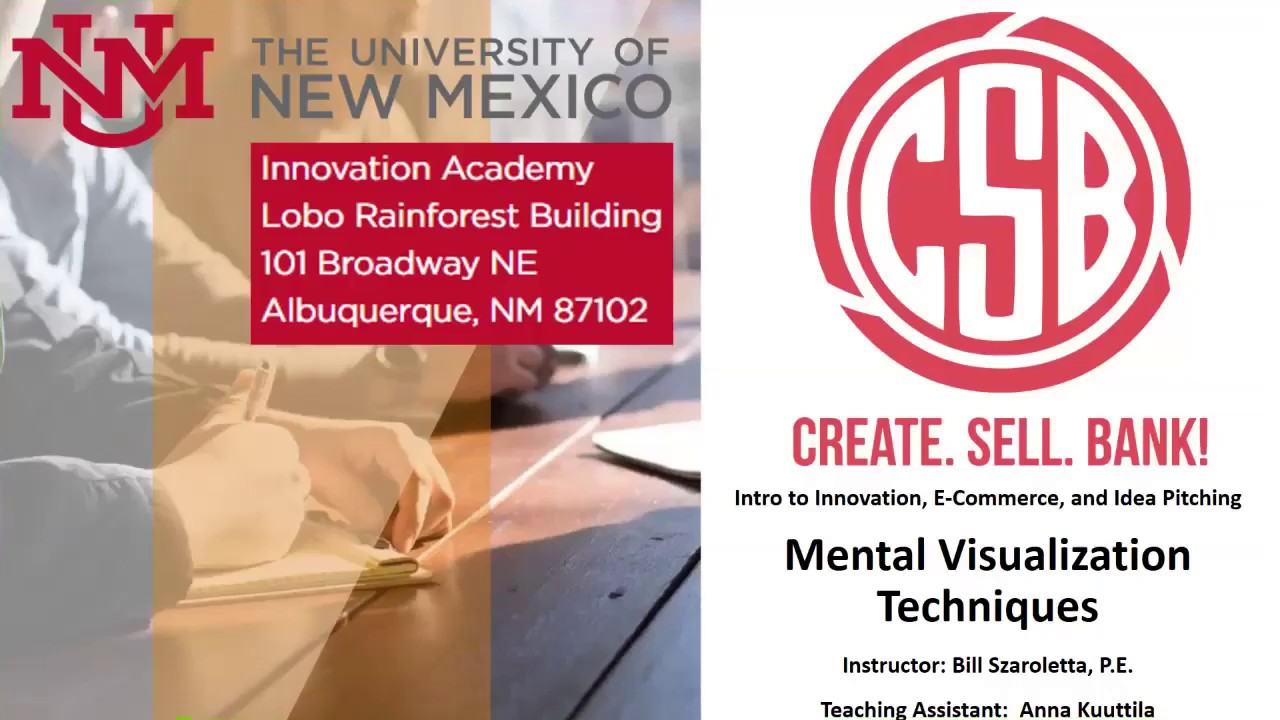 Create sell bank mental visualization techniques module youtube