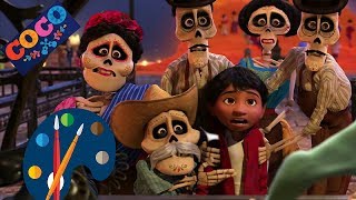 Coco Coloring Pages For Kids Disney Pixar Movie Coco Miguel