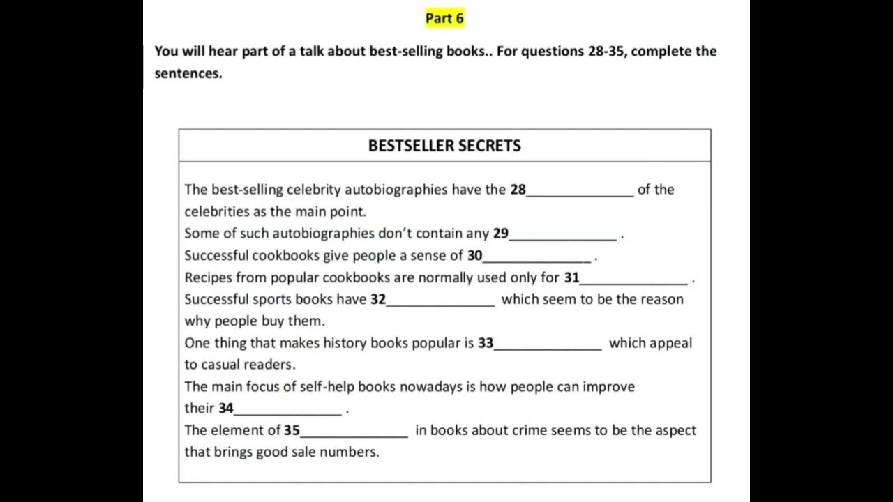 CEFR Listening Practice test | B2-C1 level (part 5-6)