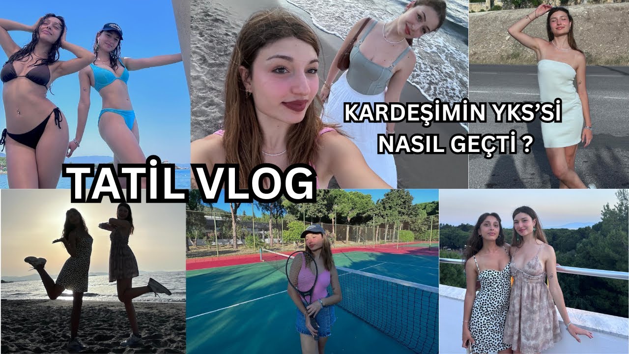 YKS GAZİSİ KARDEŞ VE EV ARKIMLA TATİL ! (çantamızı çaldırdık)